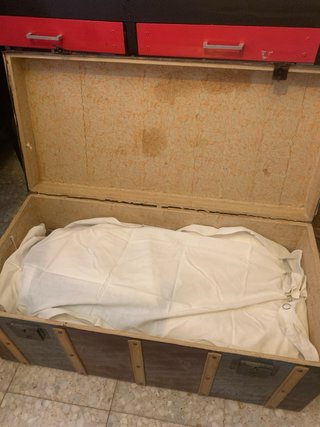 Baúl antiguo para restaurar