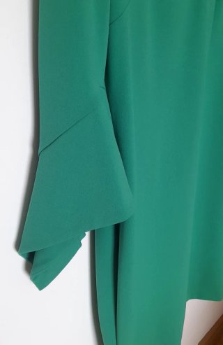 Vestido verde Calvin Klein ceremonia