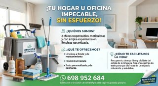 Limpieza de Hogar u Oficinas