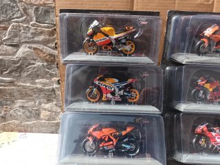 Maquetas Motos GP (6 unidades)