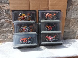 Maquetas Motos GP (6 unidades)