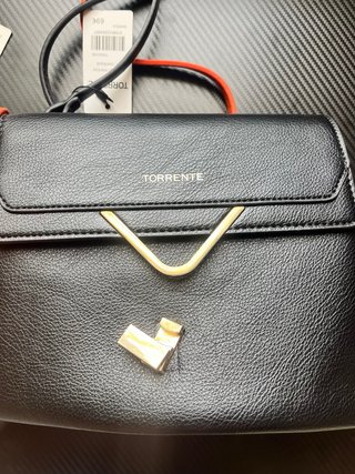 Dos bolsos Torrente negro y naranja