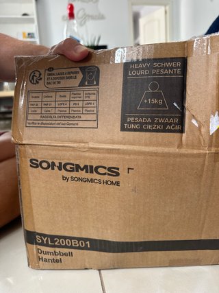 Mancuernas Songmics 20kg Ajustables