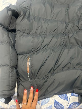 Abrigo plumífero Canadian Peak gris hombre L