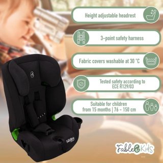 FableKids Silla de auto para niños con Isofix NALA