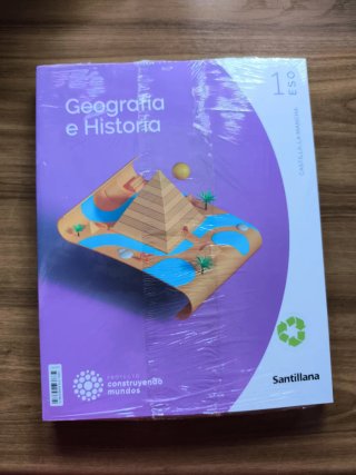 GEOGRAFIA E HISTORIA C-MANCHA 1 ESO Santillana