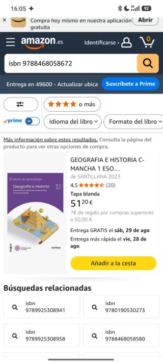 GEOGRAFIA E HISTORIA C-MANCHA 1 ESO Santillana