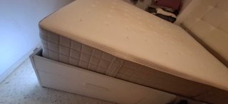 Cama Ikea BRIMNES 200x160 con cajones