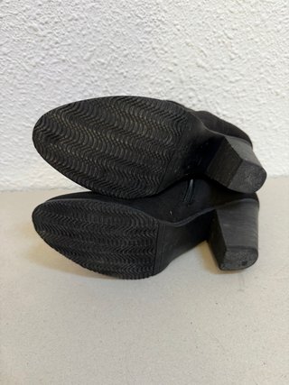 Botines de ante negro talla 37