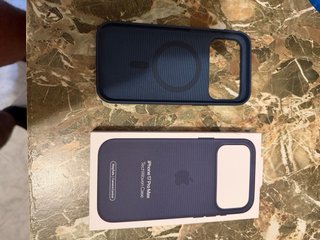 Cover TechWoven Apple Blu iPhone 17 Pro Max