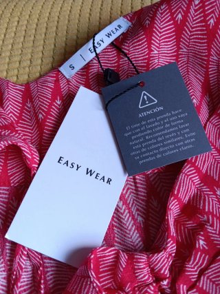 VESTIDO NUEVO TALLA S CON ETIQUETA.
