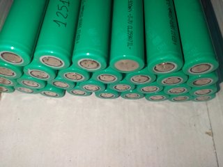 30 Pilas 18650 ~1300mAh