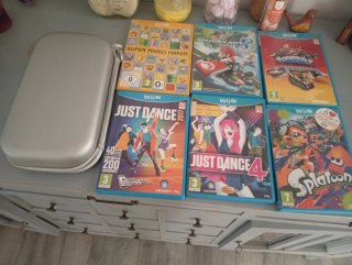 PS3 con juegos, wiiU y Nintendo Switch con juegos