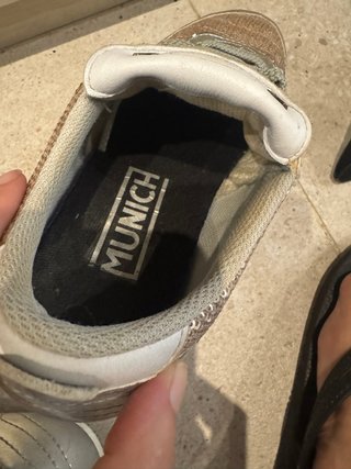 Munich Pailletes Zapatillas Deportivas Mujer