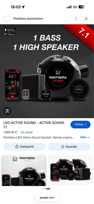 PANTHERA Leo Active Sound ASC 7.0 - Sound Booster