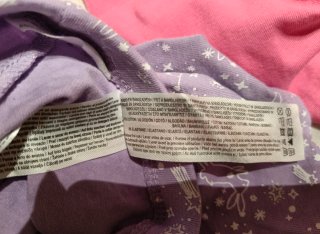 Lote conjunto 4 mallas niña bebé 3-6 meses Primark