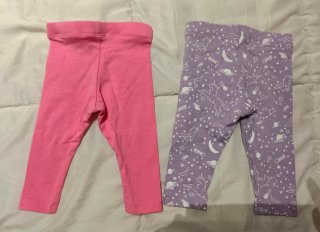 Lote conjunto 4 mallas niña bebé 3-6 meses Primark