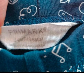 Lote conjunto 4 mallas niña bebé 3-6 meses Primark