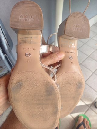 Sandali Tamaris donna argento Tg 38