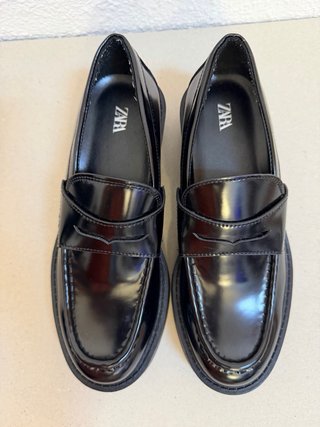 Mocasines Zara Negro Talla 36