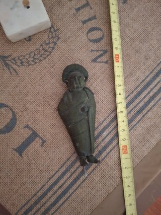 Figura Bronce Guerrero espartano.