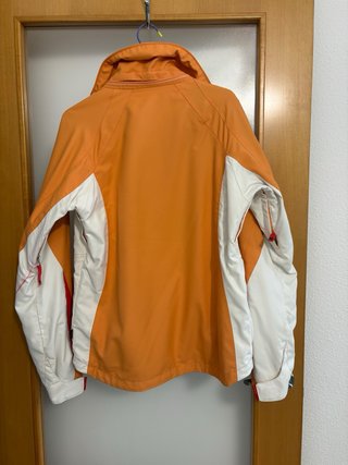 Cazadora O'Neill Mujer Naranja y Blanca