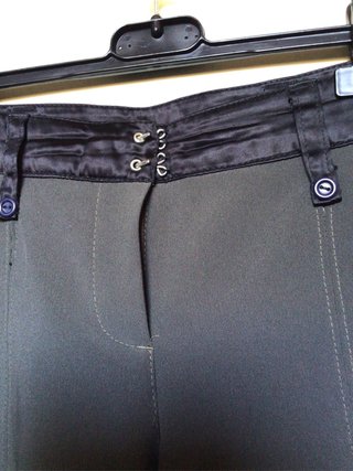 Massimo Rebecchi pantaloni skinny verde salvia t40