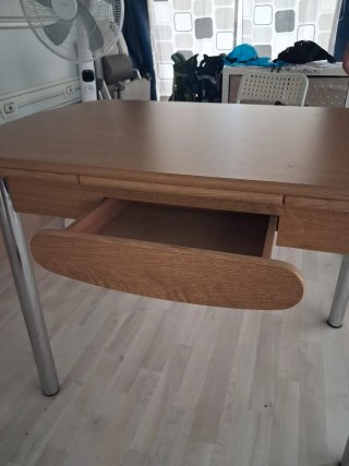 Mesa de madera extensible 110x70cm