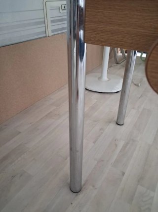 Mesa de madera extensible 110x70cm
