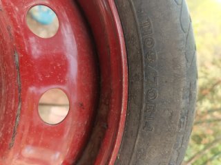 Rueda de repuesto T105/70R14