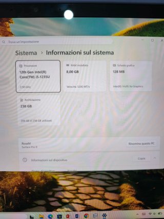 Microsoft Surface Pro 9 - Nero