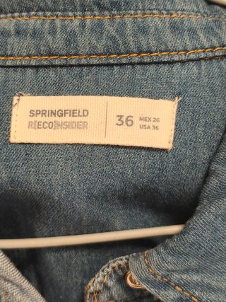 Vestido vaquero Springfield Talla S