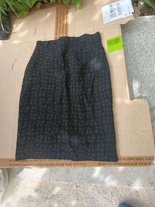 Falda Touche Negra Talla 42