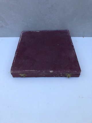 Estuche 6 cubiertos Meneses La Suiza retro/vintage