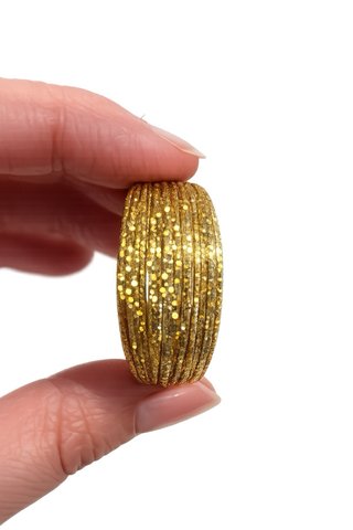 Lote de pendientes dorados