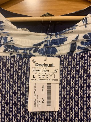 Vestido patchwork Desigual sin estrenar