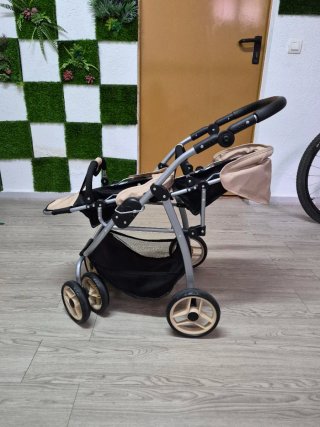 Carrito Gemelar Miyo Beige