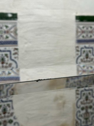 Espejo Grande Madera y Cristal