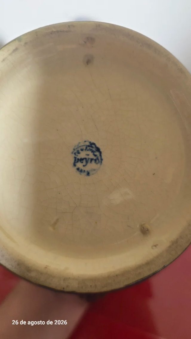 Jarra de porcelana Antonio Peyro