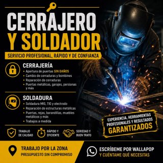Cerrajero y soldador
