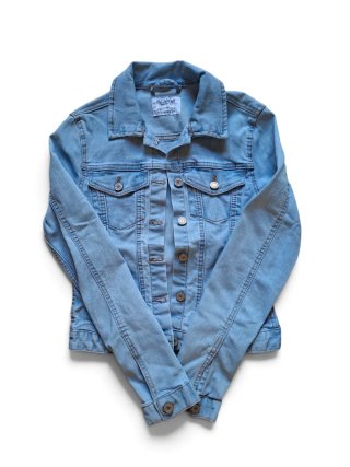 Chaqueta vaquera Pull&Bear azul Talla XS
