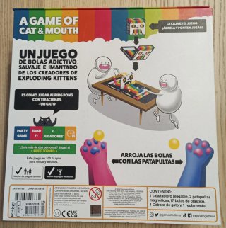 Juego de mesa A Game of Cat & Mouth