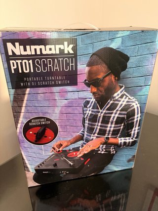 Numark PT01 Scratch Giradischi Portatile