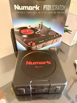 Numark PT01 Scratch Giradischi Portatile