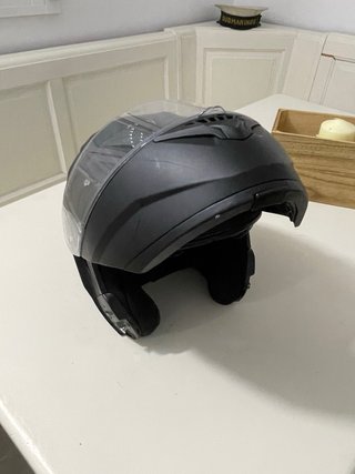 2 Cascos de Moto Negros