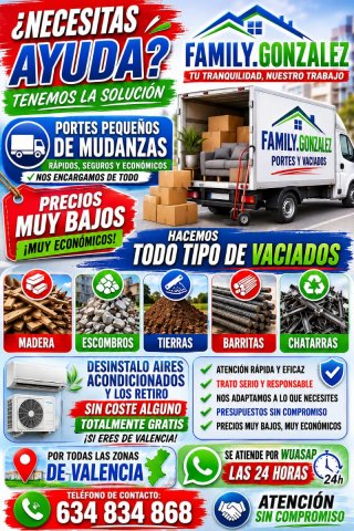 Se ace baciados de todo tipo económicos