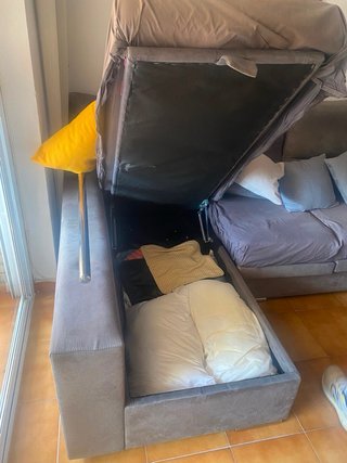 Sofá Chaiselongue Gris