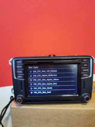 Radio GPS Seat MIB-STD2 Original