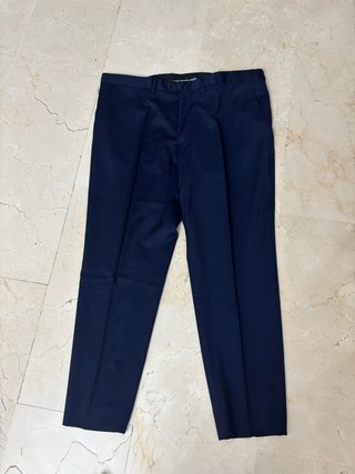 Traje Emilio Tucci Azul - Como Nuevo