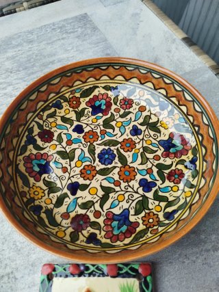 Plato decorativo Shalom Paloma Paz Armenia